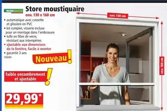 Store moustiquaire