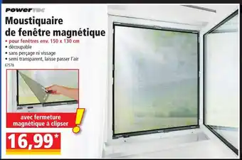Norma Moustiquaire de fenêtre magnétique offre
