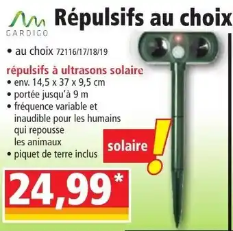 Norma Répulsifs au choix offre