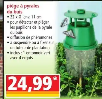 Norma Piège à pyrales du buis offre