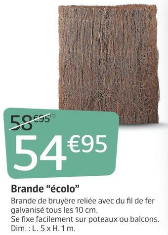 Brande “écolo”