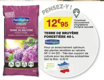 Bricomarché Terre de bruyère forestière 40 l offre