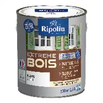 Brico Dépôt Peinture extrême bois blanc satin 2,5 l offre