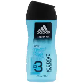 Action Gel douche 3 en 1 adidas ice dive offre