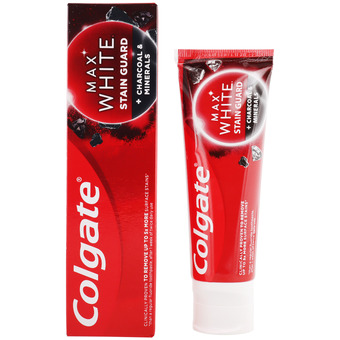 Action Dentifrice colgate max white stain guard offre