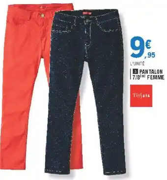 E.Leclerc Pantalon 7/8 Femme offre