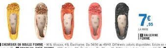 E.Leclerc Ballerine Femme offre