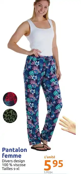 Action Pantalon femme offre