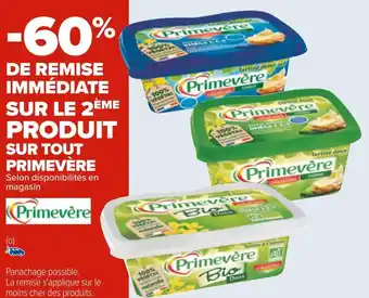 Carrefour Primevère bon plan sur tout primevère offre