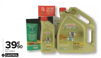 Castrol huile edge 5w40 5l+1l