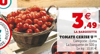 Super U U tomate cerise offre