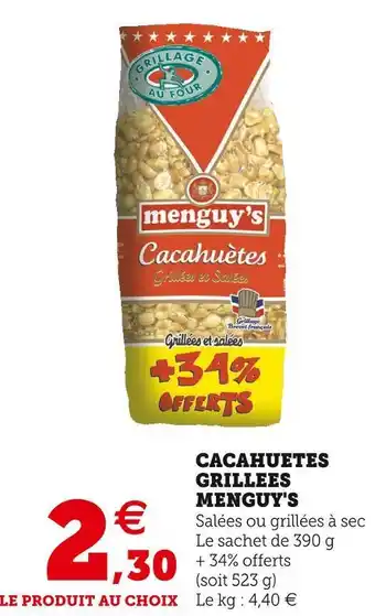 Menguy's cacahuetes grillees menguy's