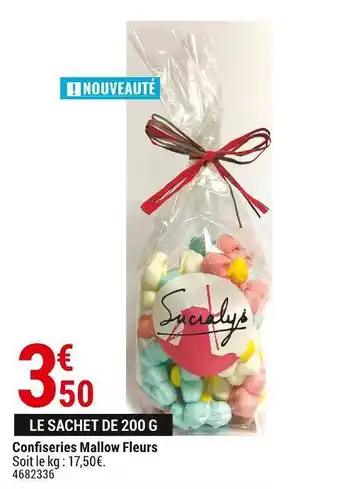 Gamm vert Confiseries mallow fleurs offre