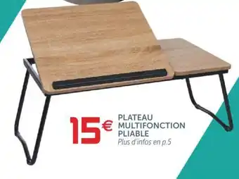 Gifi Plateau Multifonction Pliable offre