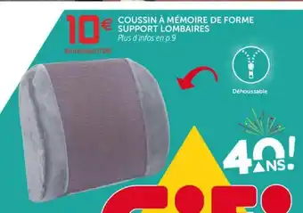 Gifi Coussin à Mémoire de Forme offre