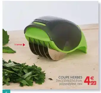 Gifi Coupe Herbes offre
