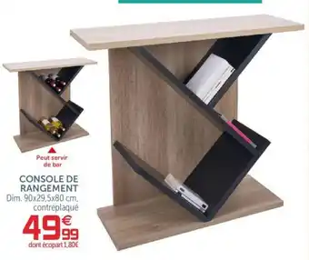 Gifi Console de Rangement offre