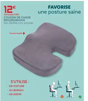 Gifi Coussin de Chaise offre