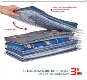 10 Organisateurs de Dressing