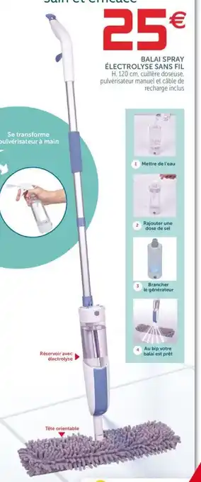 Gifi Balai Spray offre