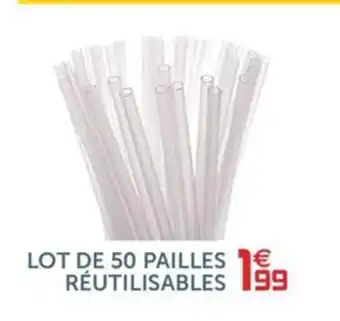 Gifi Lot de 50 Pailles offre