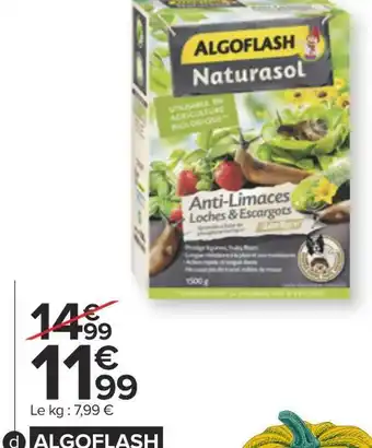 Carrefour Algoflash anti-limaces 1,5 kg offre