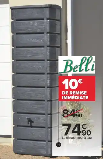 Carrefour Récupérateur à eau décoratif woody offre