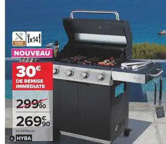 Carrefour Hyba barbecue gaz g40 offre