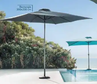 Gifi Parasol Rectangle Tiago offre