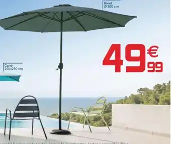 Gifi Parasol Rond Cuba offre