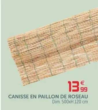 Gifi Canisse En Paillon de Roseau offre