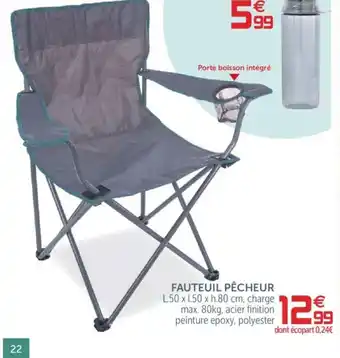 Gifi Fauteuil Pêcheur offre