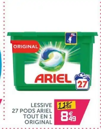 Gifi Lessive 27 Pods Ariel offre