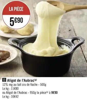 Aligot de l’aubrac
