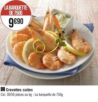 Géant Casino Crevettes cuites offre