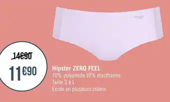 Géant Casino Sloggi hipster zero feel offre