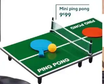 Gifi Mini Ping Pong offre