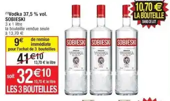 Cora x Carrefour Vodka 37,5% Vol offre
