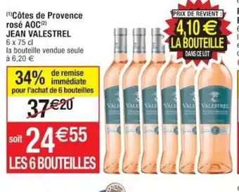 Cora x Carrefour Côtes de Provence Rosé AOC offre