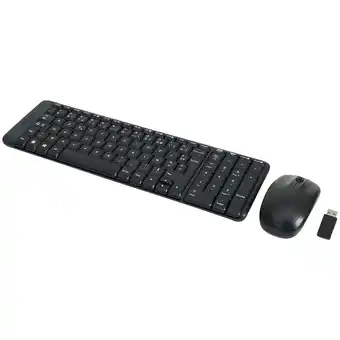 Action Clavier et souris sans fil logitech offre