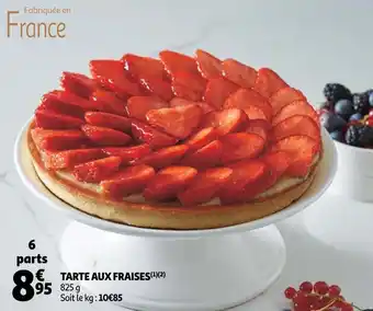 Auchan Tarte aux fraises offre