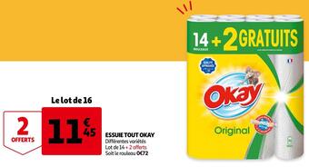 Auchan Okay essuie tout offre