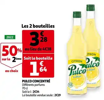 Auchan Pulco pulco concentré offre