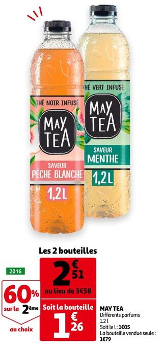 Auchan May tea may tea offre