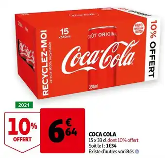 Auchan Coca cola coca cola offre
