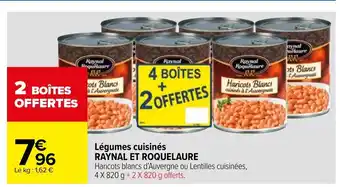Carrefour Légumes cuisinés Raynal Et Roquelaure offre