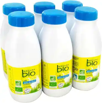 Match Nature bio lait offre