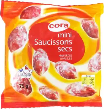 Match Cora mini saucissons secs offre