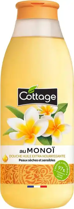 Cottage douche huile
