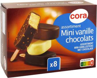 Match Cora assortiment de mini bâtonnets glacés offre